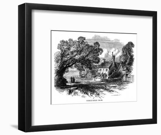 Miss Mitford's Home-null-Framed Art Print