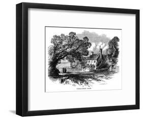 Miss Mitford's Home-null-Framed Art Print