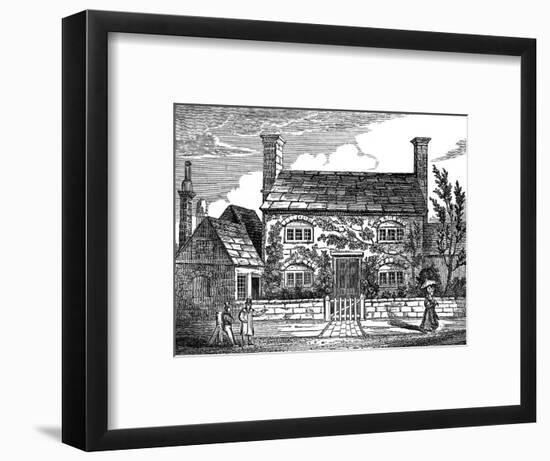 Miss Mitford's Home-null-Framed Art Print
