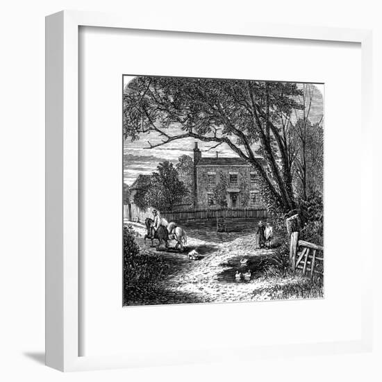 Miss Mitford's Home-null-Framed Art Print