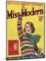 Miss Modern, First Issue Teenagers Magazine, UK, 1930-null-Mounted Giclee Print