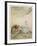 Miss Muffet, Mother Goose-Arthur Rackham-Framed Art Print