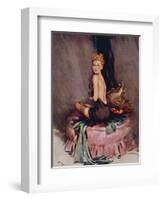 Miss Muffet-David Wright-Framed Photographic Print