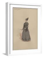 Miss Murdstone, C.1920s-Joseph Clayton Clarke-Framed Giclee Print