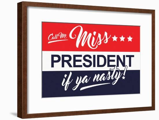 Miss Nasty-null-Framed Poster