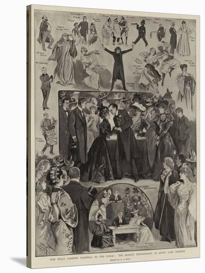 Miss Nelly Farren's Farewall to the Public, the Benefit Performance at Drury Lane Theatre-Alexander Stuart Boyd-Stretched Canvas