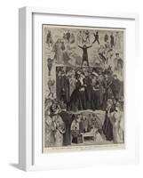 Miss Nelly Farren's Farewall to the Public, the Benefit Performance at Drury Lane Theatre-Alexander Stuart Boyd-Framed Giclee Print