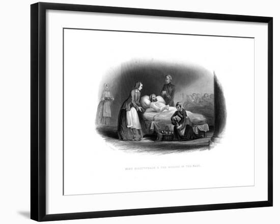 Miss Nightingale and the Military in the East, C1860-null-Framed Giclee Print