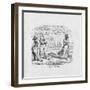 'Miss Nomer', 1829-George Cruikshank-Framed Giclee Print