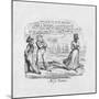 'Miss Nomer', 1829-George Cruikshank-Mounted Giclee Print