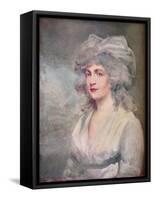'Miss O?Dwyer', c1799-George Chinnery-Framed Stretched Canvas