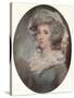 Miss O'Neil, c1776-1852, (1919)-George Chinnery-Stretched Canvas