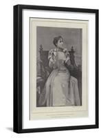 Miss Olga Nethersole in The Transgressor, at the Court Theatre-null-Framed Giclee Print