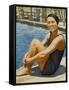 "Miss Olympia" - Ingeborg Sjoquist, Swedish Swimmer-null-Framed Stretched Canvas