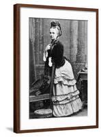 Miss or Mrs Leece, Spiritualist-null-Framed Photographic Print