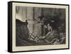 Miss or Mrs?-Sir Samuel Luke Fildes-Framed Stretched Canvas