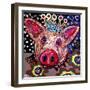 Miss Piggy-MADdogART-Framed Giclee Print