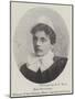 Miss Pinchard, Matron of the Princess Mary Convalescent Home-null-Mounted Giclee Print