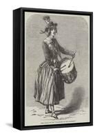 Miss Poole, in the Daughter of the Regiment-null-Framed Stretched Canvas