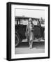 Miss RH Boyle with her Arrol-Aster 17-50 at the Southport Rally, 1928-Bill Brunell-Framed Photographic Print