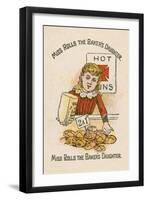 Miss Rolls the Baker's Daughter-null-Framed Premium Giclee Print