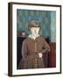 Miss Ruth Doggett-Harold Gilman-Framed Giclee Print