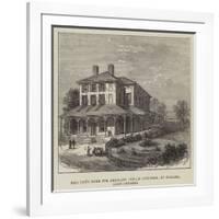 Miss Rye's Home for Emigrant Female Children, at Niagara, Lake Ontario-null-Framed Giclee Print