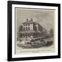 Miss Rye's Home for Emigrant Female Children, at Niagara, Lake Ontario-null-Framed Giclee Print