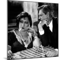 Miss Sadie Thompson by RaoulWalsh with Gloria Swanson and Lionel Barrymore, 1928 (b/w photo)-null-Mounted Photo