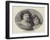 Miss Silvia Myers and Master Leo Myers, Bridesmaid and Page-null-Framed Giclee Print