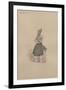 Miss Spenlow, C.1920s-Joseph Clayton Clarke-Framed Giclee Print