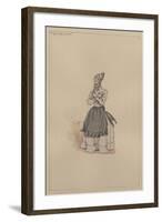 Miss Spenlow, C.1920s-Joseph Clayton Clarke-Framed Giclee Print