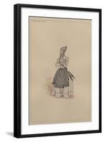Miss Spenlow, C.1920s-Joseph Clayton Clarke-Framed Giclee Print