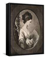 Miss Stephenson, Late 18th Century-W Dickinson-Framed Stretched Canvas