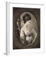 Miss Stephenson, Late 18th Century-W Dickinson-Framed Giclee Print