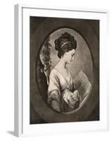 Miss Stephenson, Late 18th Century-W Dickinson-Framed Giclee Print