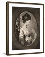 Miss Stephenson, Late 18th Century-W Dickinson-Framed Giclee Print