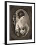 Miss Stephenson, Late 18th Century-W Dickinson-Framed Giclee Print