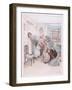 Miss Susan: I Think I Hear their Voices in Dispute-Hugh Thomson-Framed Giclee Print