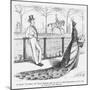 Miss Swellington Taking a Walk, 1867-Edward Linley Sambourne-Mounted Premium Giclee Print