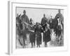 Miss Sylvia Pankhurst Taken Into Custody by Policemen During Women's Suffrage Protest-null-Framed Premium Photographic Print