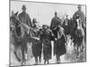 Miss Sylvia Pankhurst Taken Into Custody by Policemen During Women's Suffrage Protest-null-Mounted Premium Photographic Print