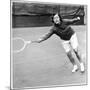 Miss Tomblin in Tennis Shorts-null-Mounted Photographic Print