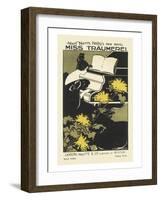 Miss Traumerei, Albert Morris Bagby's New Novel-Monica Reed-Framed Art Print