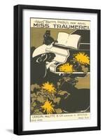 Miss Traumerei, Novel Cover-null-Framed Art Print