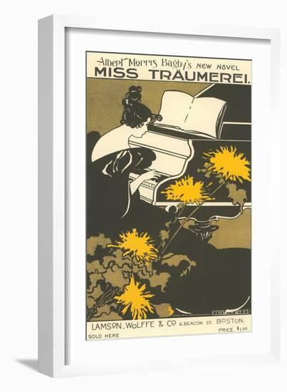 Miss Traumerei, Novel Cover-null-Framed Art Print