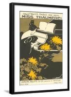 Miss Traumerei, Novel Cover-null-Framed Art Print