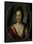 Miss Van Gool, Lady Companion of Clara Van Citters-Godfried Schalcken-Framed Stretched Canvas