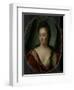 Miss Van Gool, Lady Companion of Clara Van Citters-Godfried Schalcken-Framed Art Print