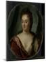 Miss Van Gool, Lady Companion of Clara Van Citters-Godfried Schalcken-Mounted Art Print